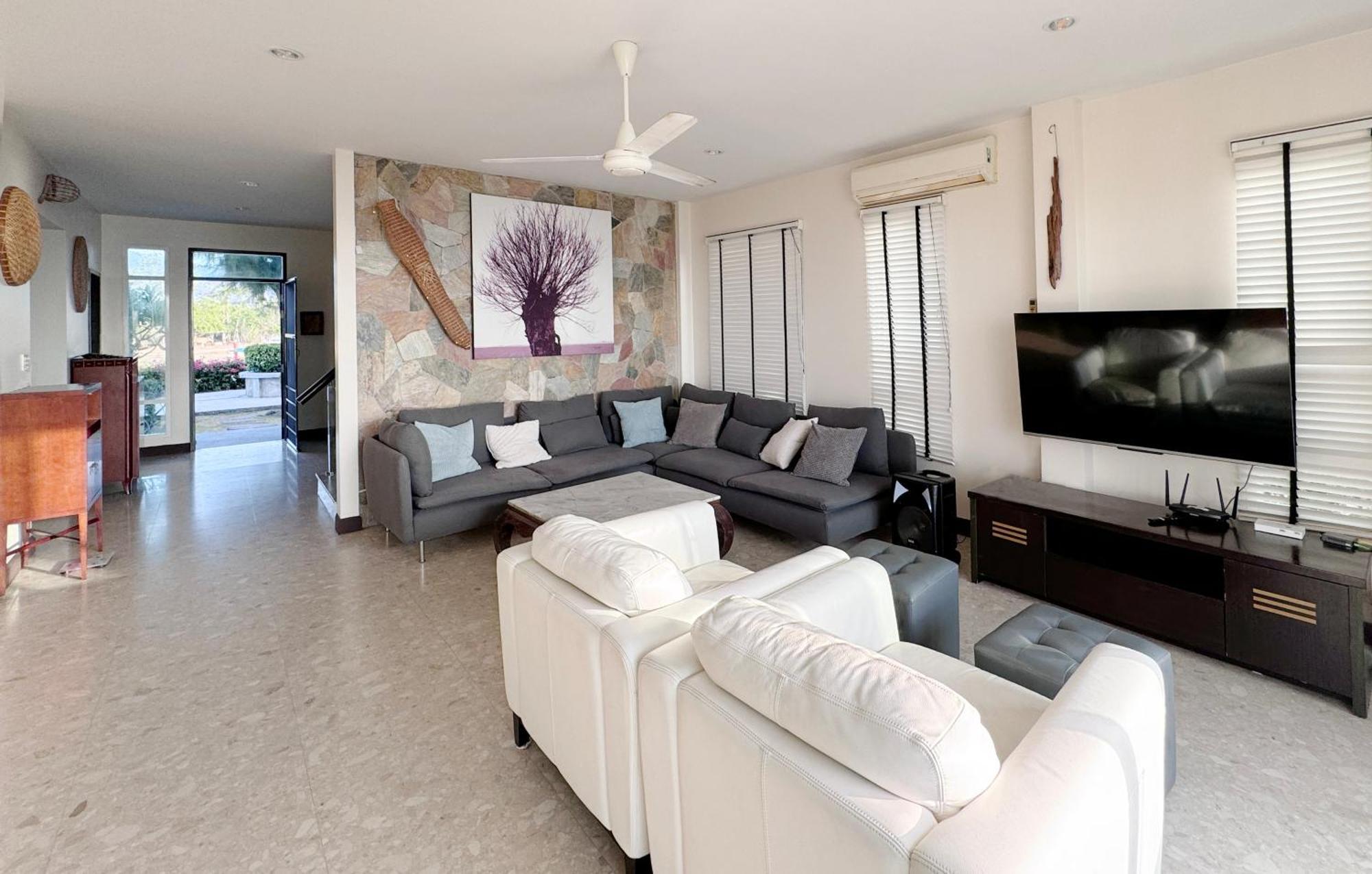 Absolute Beachfront Villa Ban Huai Yang Luaran gambar