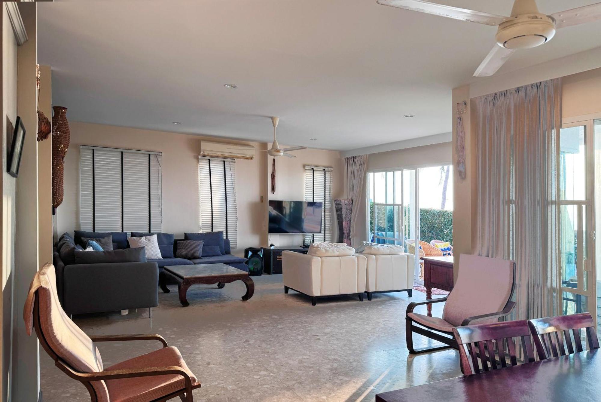Absolute Beachfront Villa Ban Huai Yang Luaran gambar