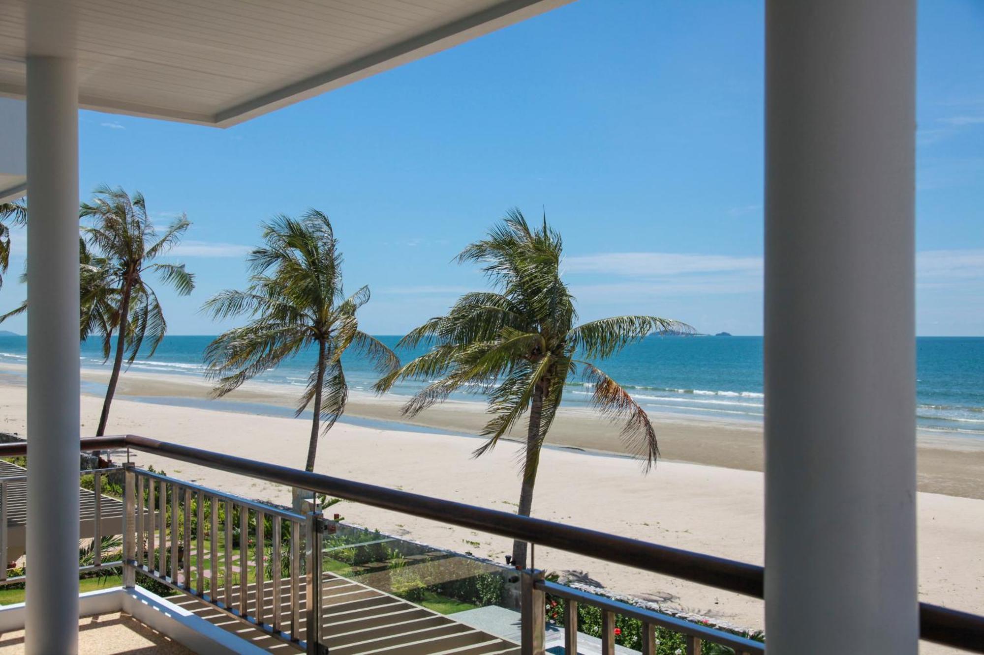 Absolute Beachfront Villa Ban Huai Yang Luaran gambar