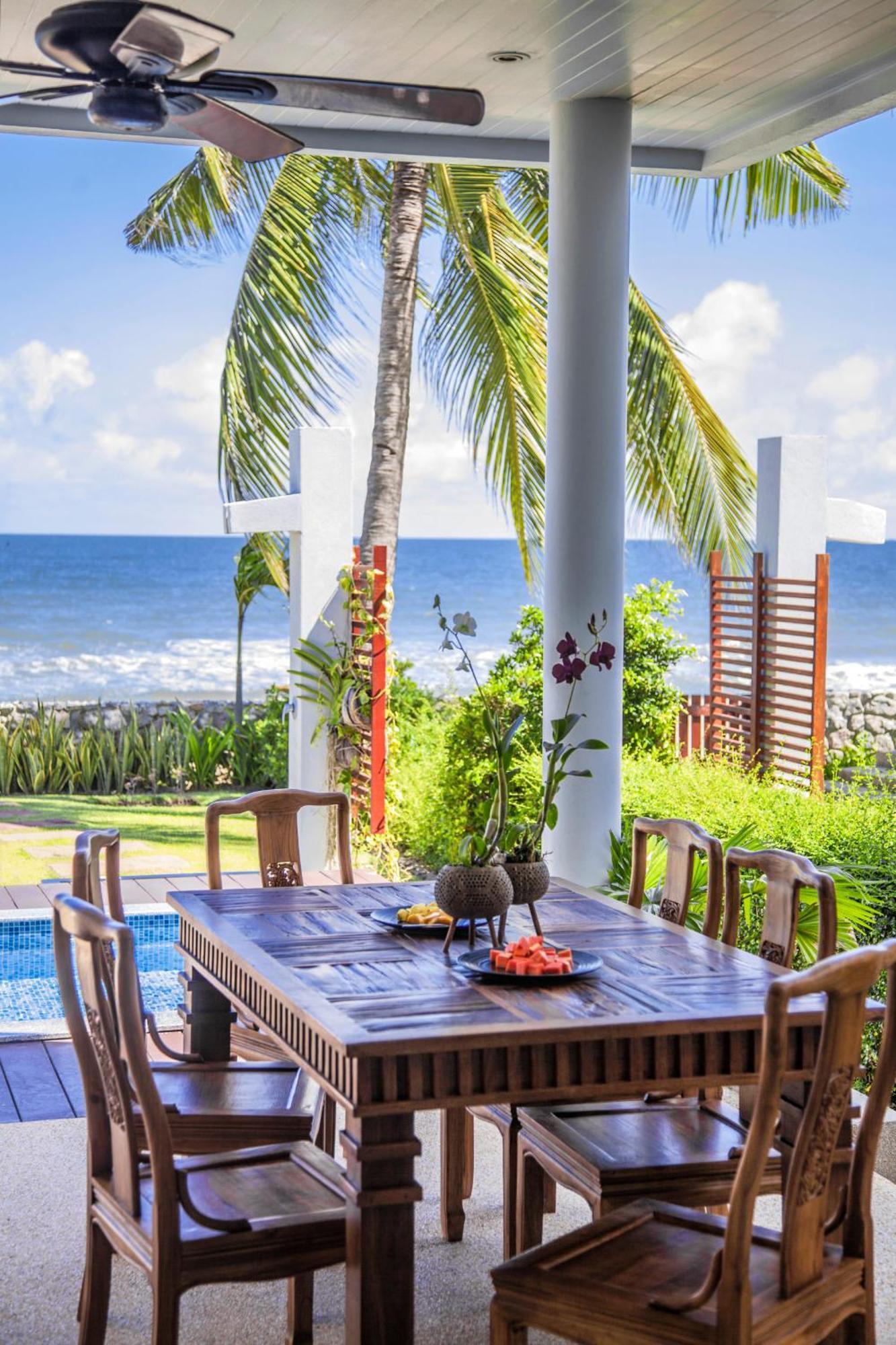 Absolute Beachfront Villa Ban Huai Yang Luaran gambar