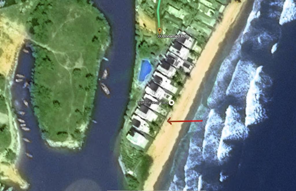 Absolute Beachfront Villa Ban Huai Yang Luaran gambar
