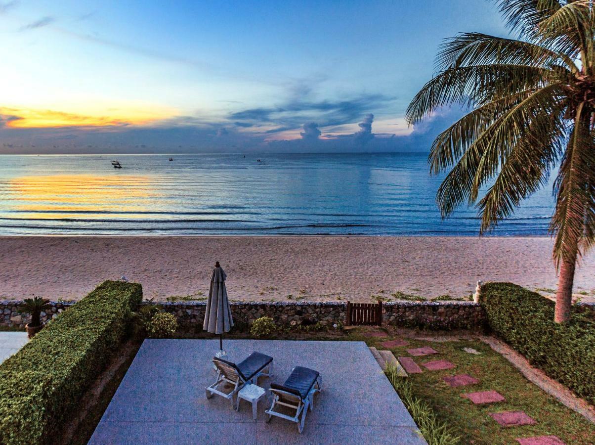 Absolute Beachfront Villa Ban Huai Yang Luaran gambar